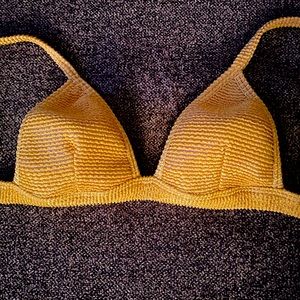 Montce Goldie Hunter bikini top XS